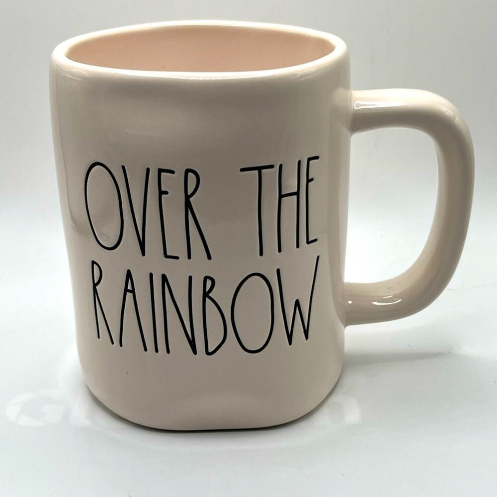 Rae Dunn Over the Rainbow mug